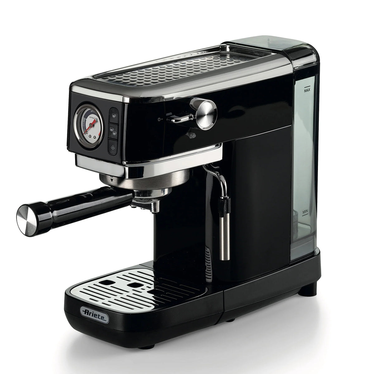 Metal Coffee Machine With Pressure Gauge X9880