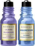 Magnesium Lavender Orange Cedarwood Peppermint Spearmint Essential Oil Roll-On Pack of 2 R385