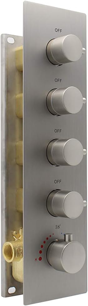 3-way Brass Thermostatic Shower Valve K858