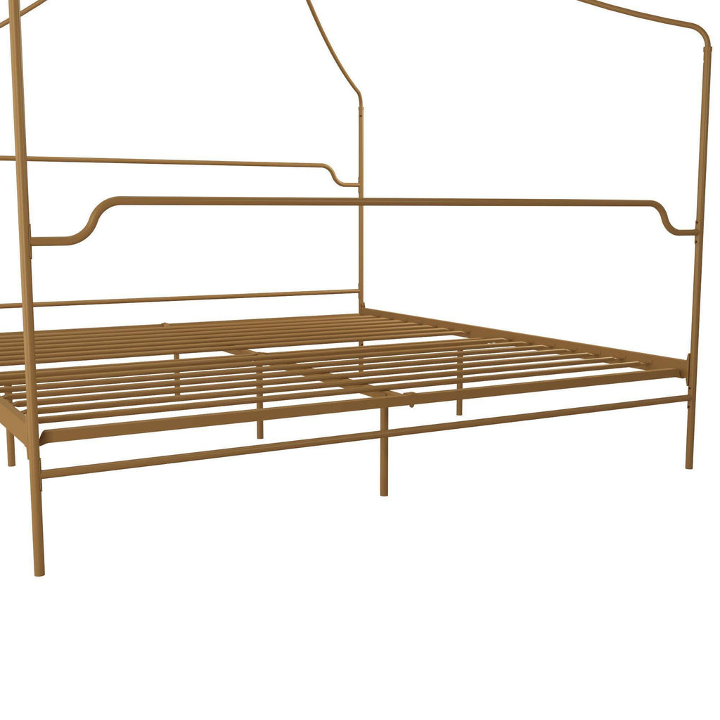 King Size Metal Canopy Bed Y7263