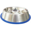 Slow Feed Anti Bloat Dog Bowl with Silicone Base J805