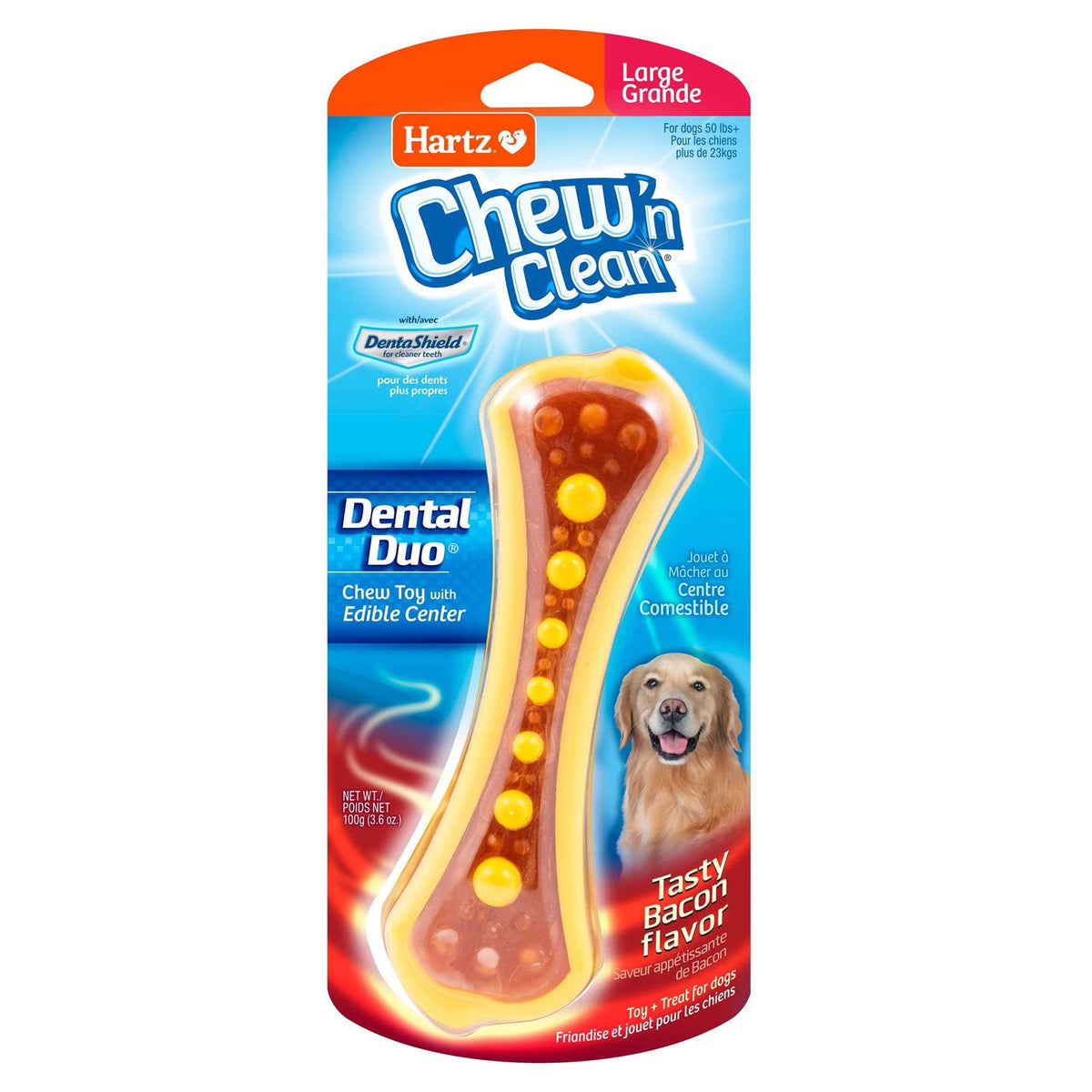 Chew 'n Clean Dental Duo Dog Toy V48309