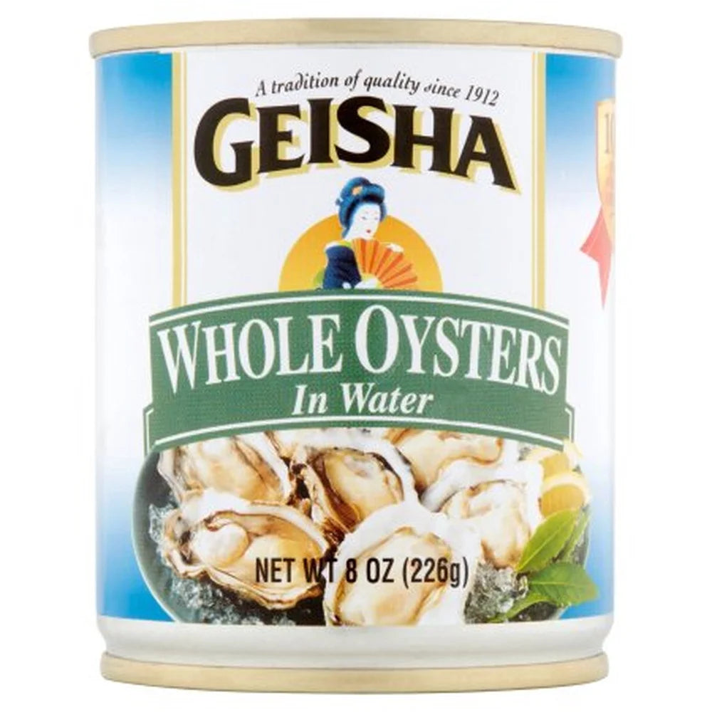 Whole Oysters in Water Pack of 16 O3158