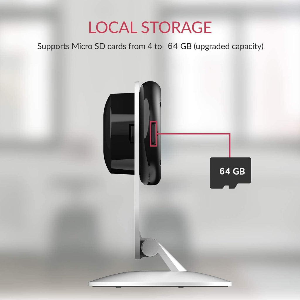 1080p WiFi Indoor Security Camera with Night Vision B30437