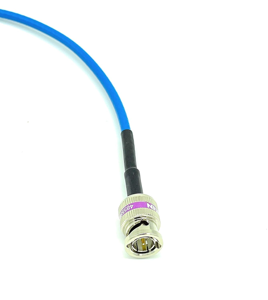 12G 4K HD SDI BNC - BNC Cable 50ft Black S643