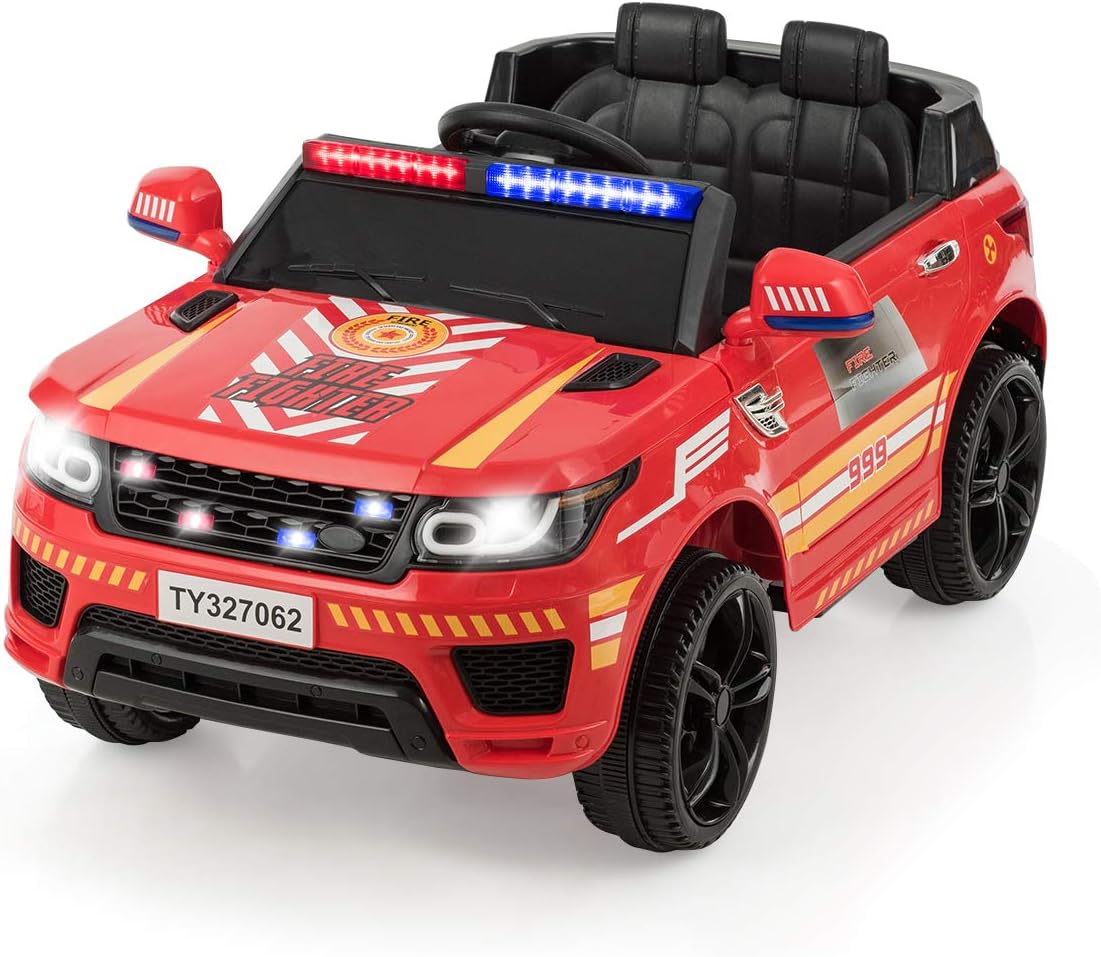 12V Battery Powered White Ride on Police SUV Q884