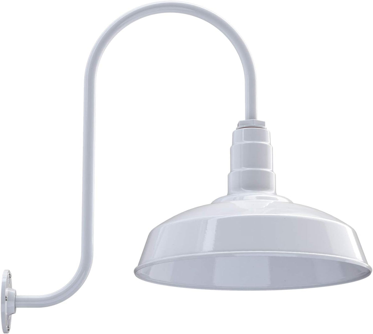 Gooseneck Barn Light Matte Black B402