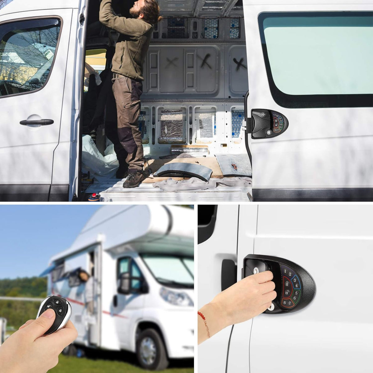 Keyless Entry RV Door Lock with Deadbolt V378825