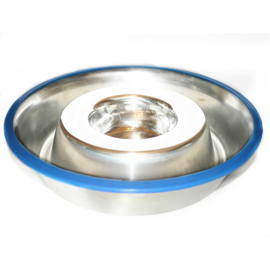 Slow Feed Anti Bloat Dog Bowl with Silicone Base J805