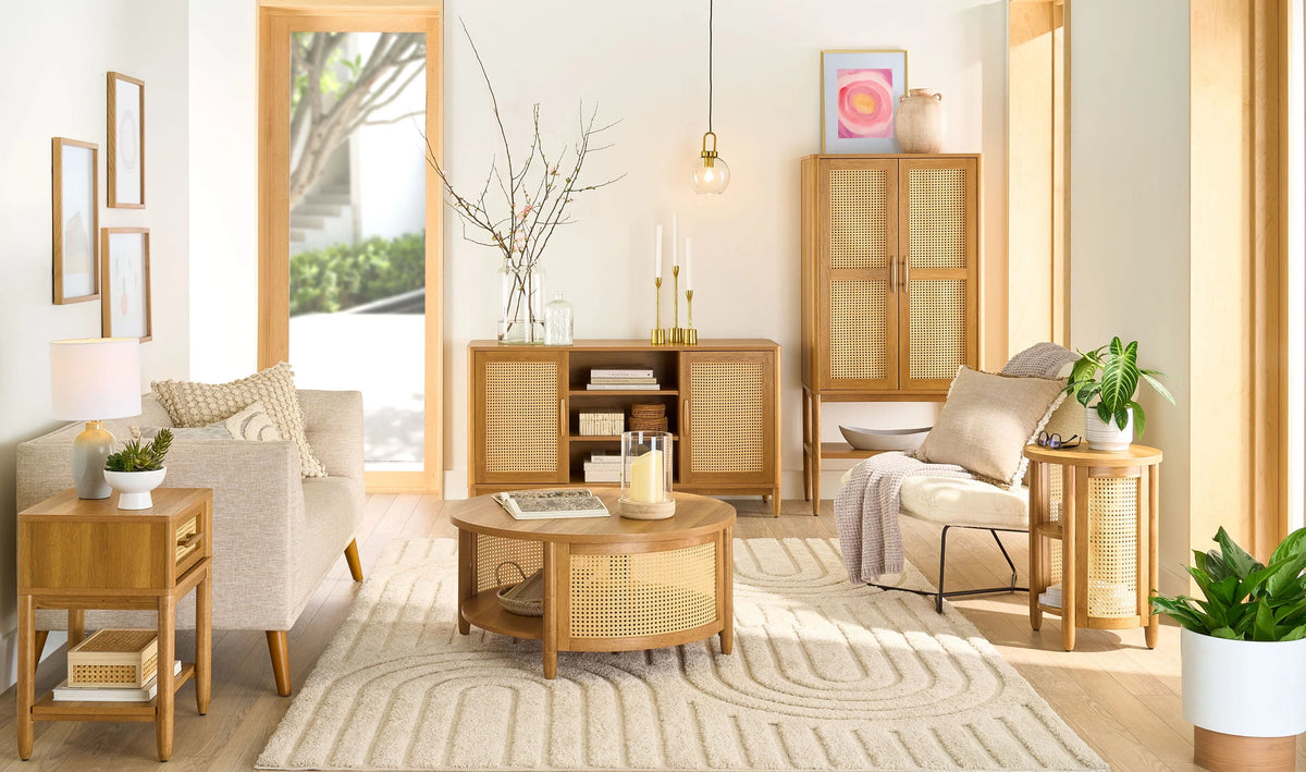 Light Honey Finish Nightstand P970