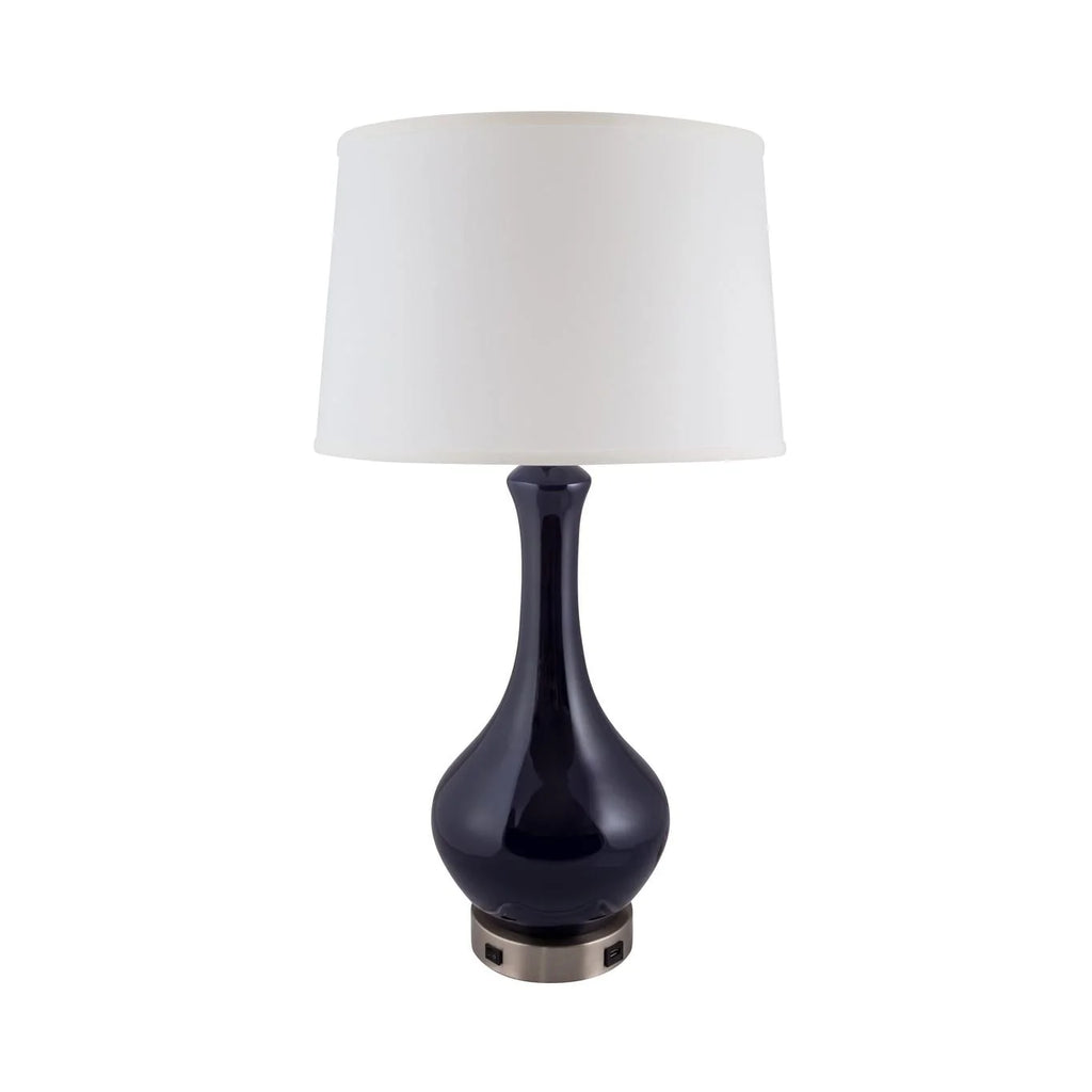 Ceramic Lamp with USB Base C457