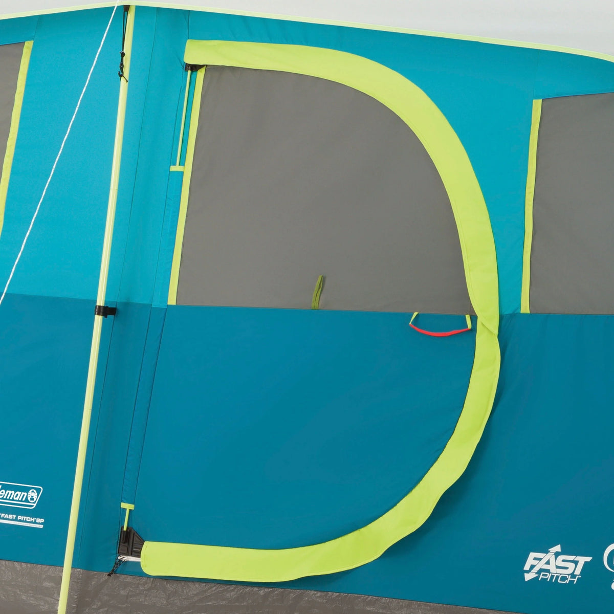 8-Person Light Blue Cabin Camping Tent Q529