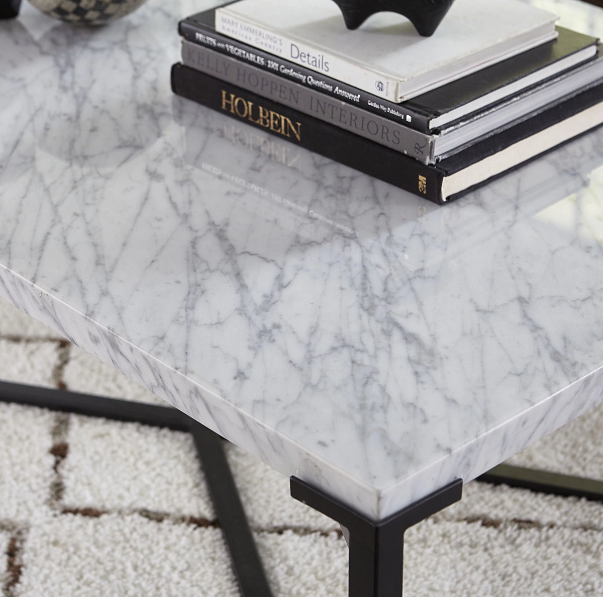 Matte Black Coffee Table G500