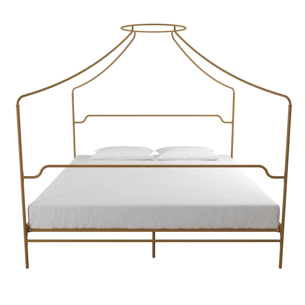 King Size Metal Canopy Bed Y7263