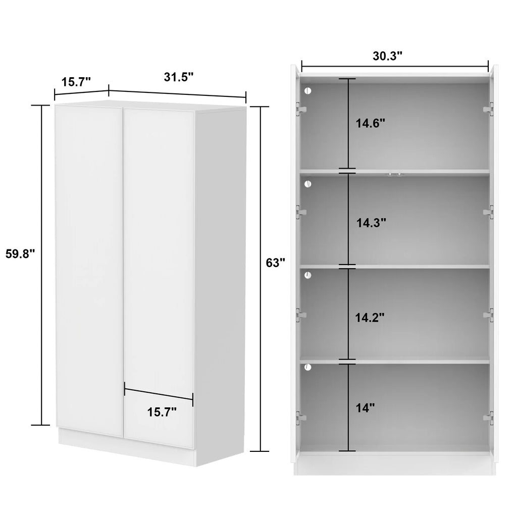 Black Glass Wood Display Cabinet with 4 Shelves A231307