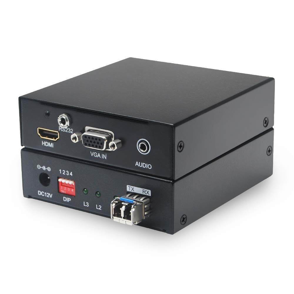 HDMI Over Fiber Optic Extender Transmitter and Receiver Kit N5667