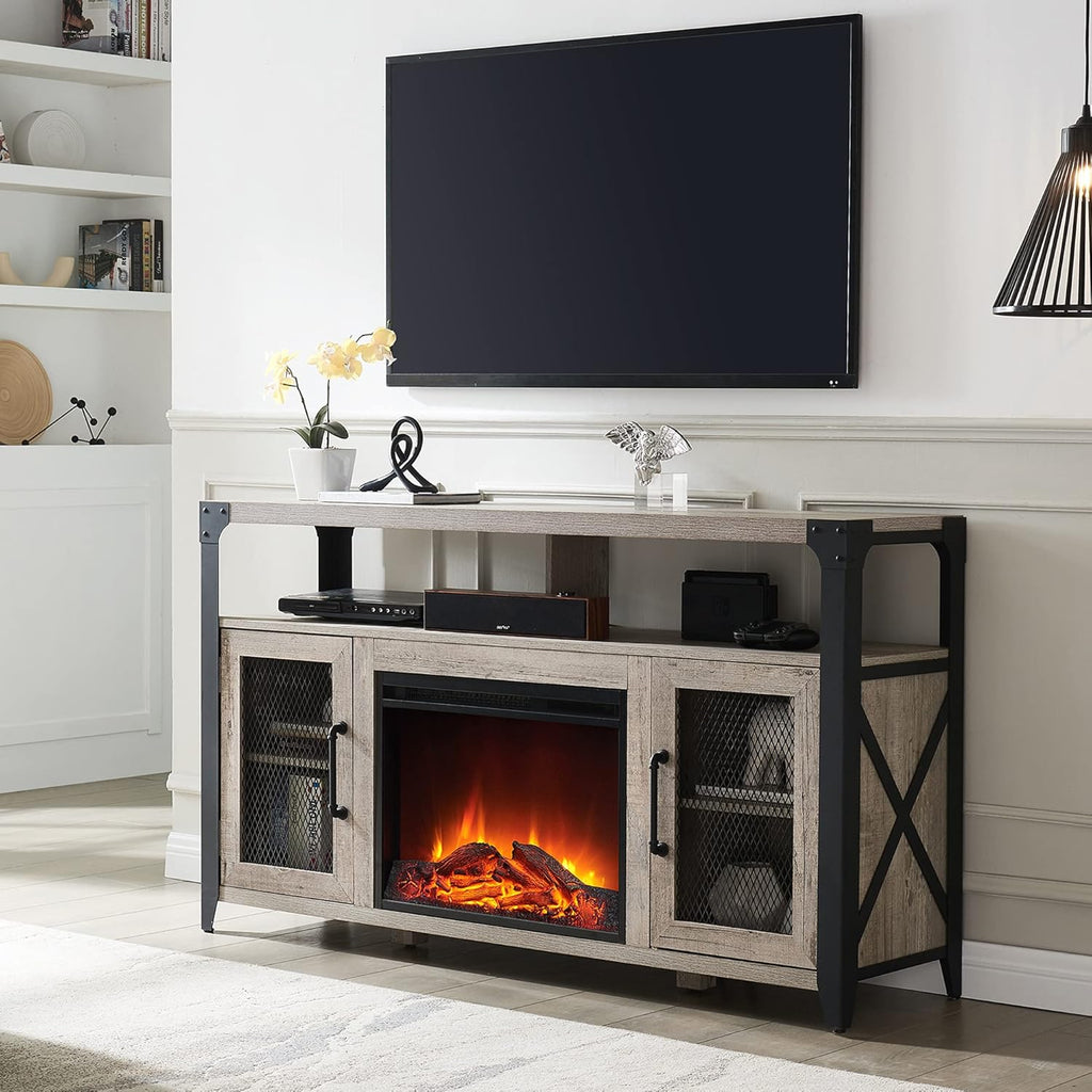 Tall Wood TV Stand for 65 inch TV X423910