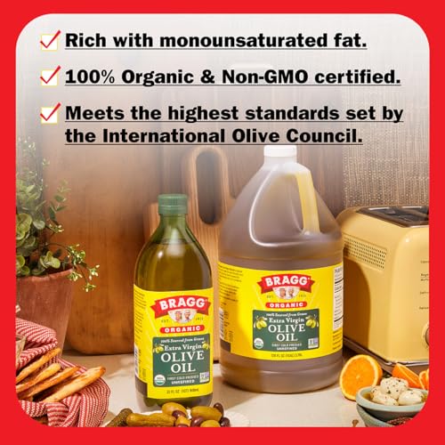 Organic Extra Virgin Olive Oil 128 Ounce V183021
