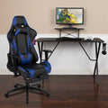 Gaming Desk and Reclining Footrest Chair M239