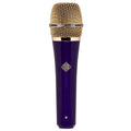 Dynamic Handheld Vocal Microphone Purple Body Gold Grill A4662