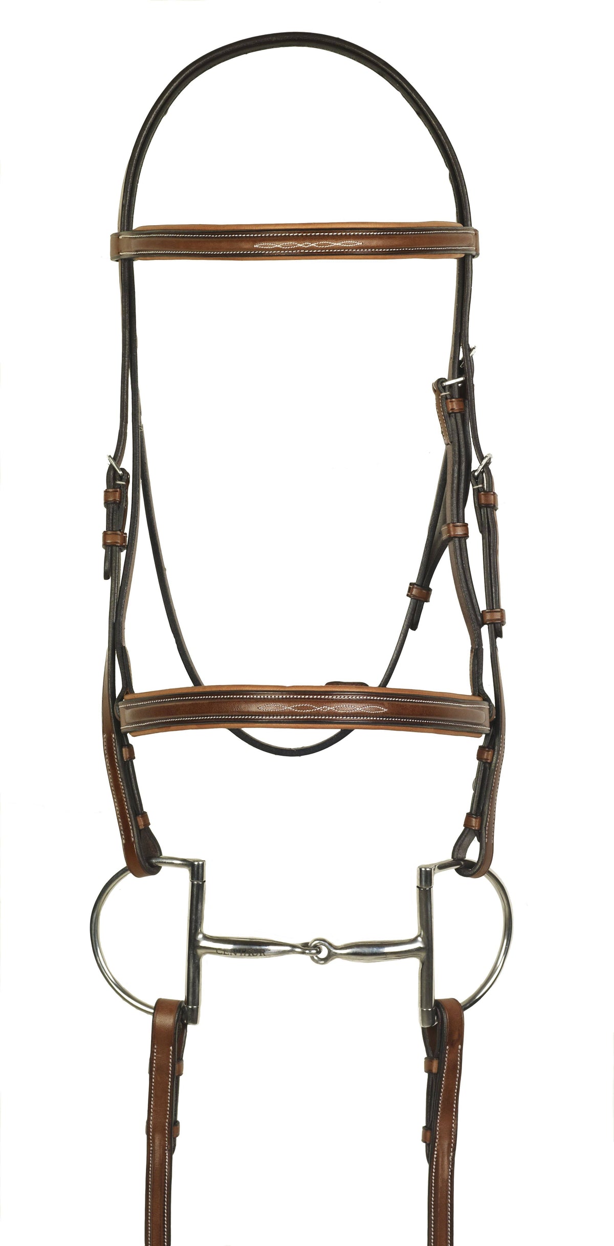 Square Fancy Raised Padded Bridle with Lace Reins W28156