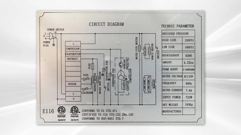 Commercial Freezer M316