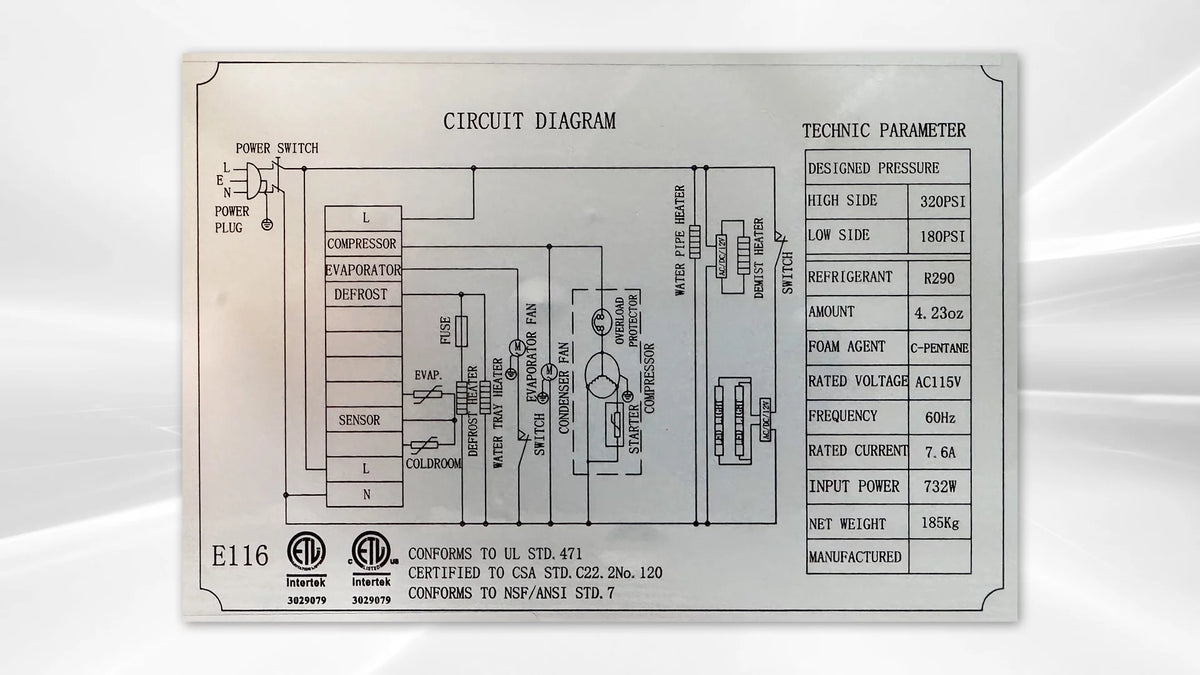 Commercial Freezer M316