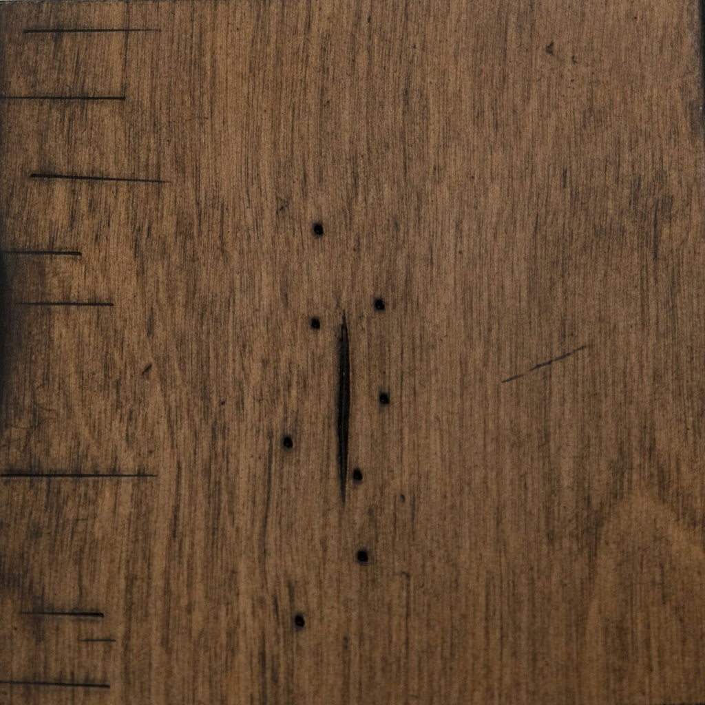Distressed Two-tone Wood End Table with Drawer T13717