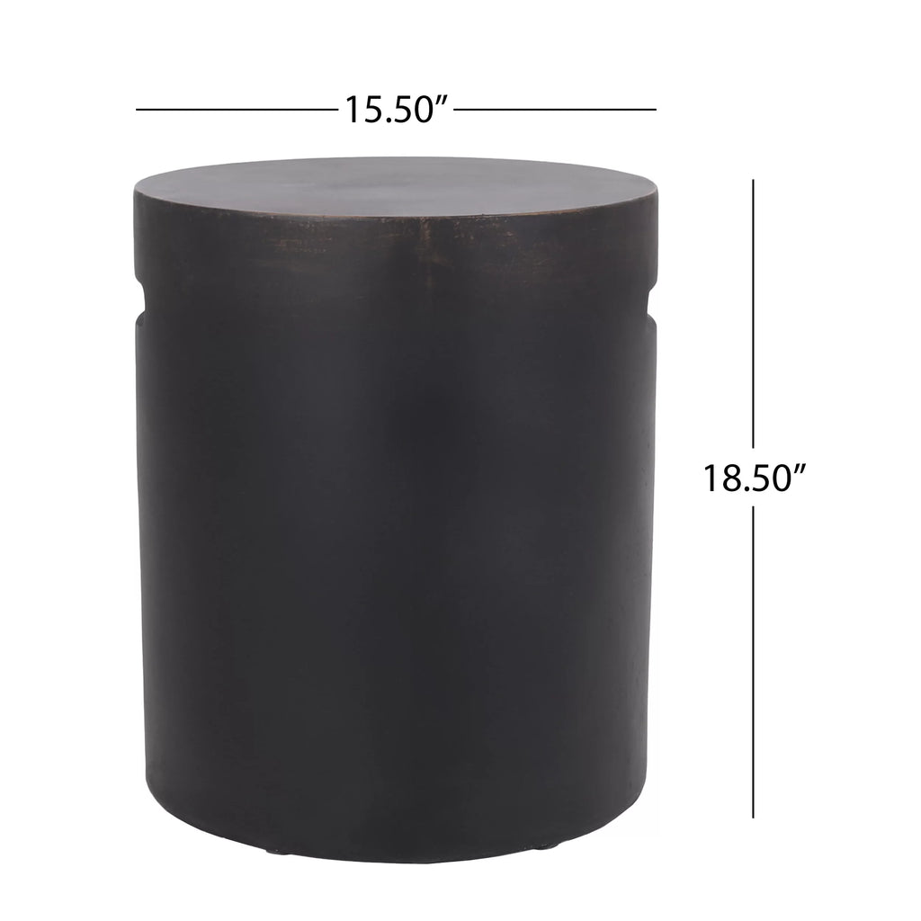 Lightweight Concrete Outdoor Side Table S812801