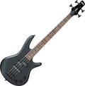 Weathered Black Bass Guitar Z60108