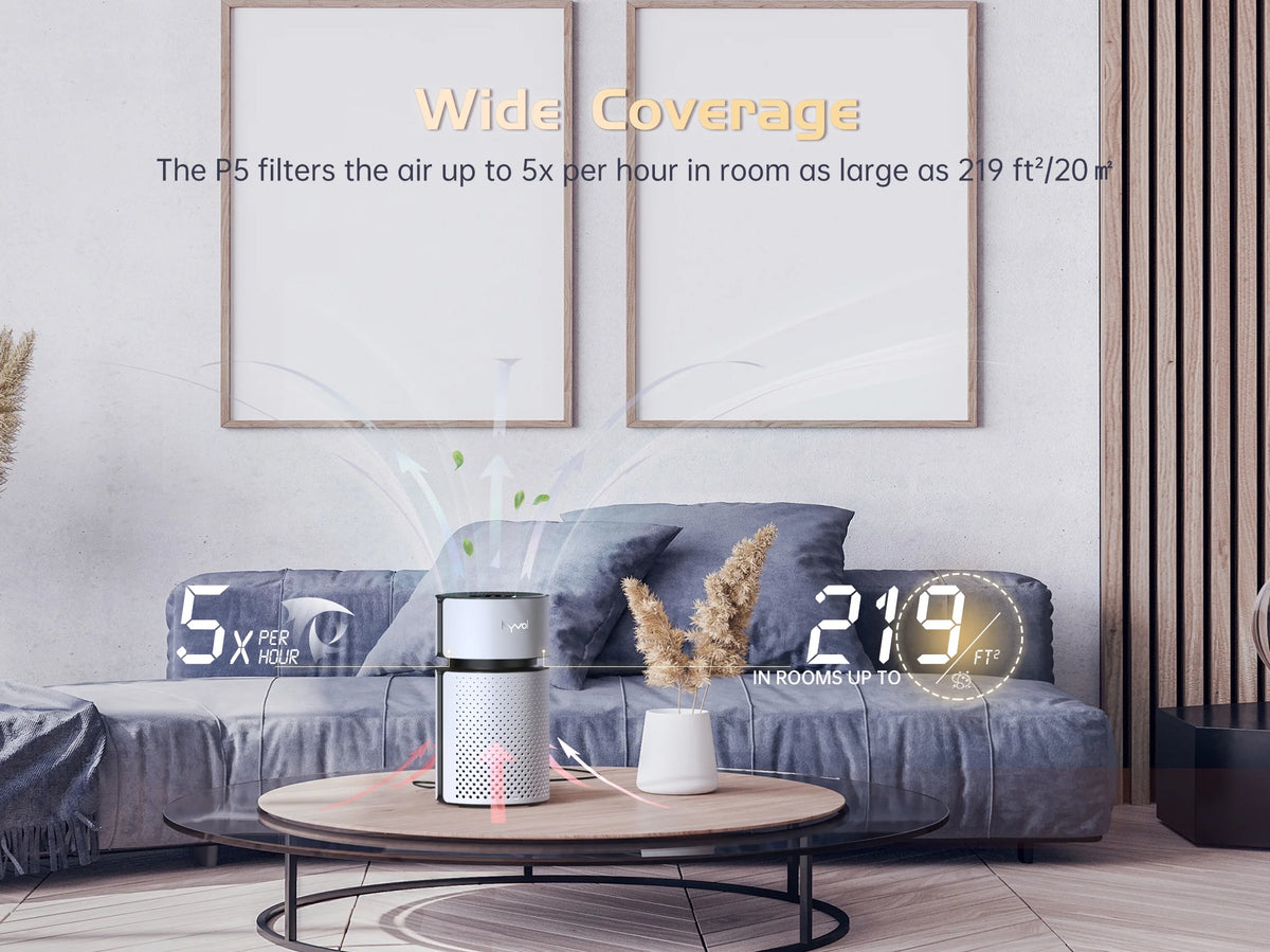 Washable HEPA Air Purifier White J49569