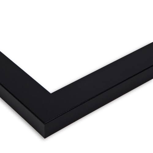 Satin Black 7 Opening Collage Picture Frame A32682