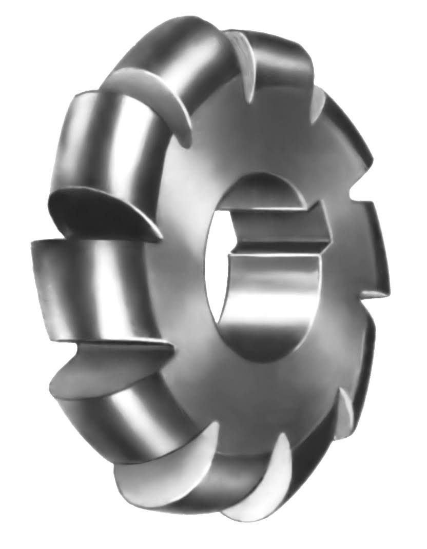 High Speed Steel Convex Cutter 0.875 Dia of Circle x 6 Dia. x 1.25 Hole D5955