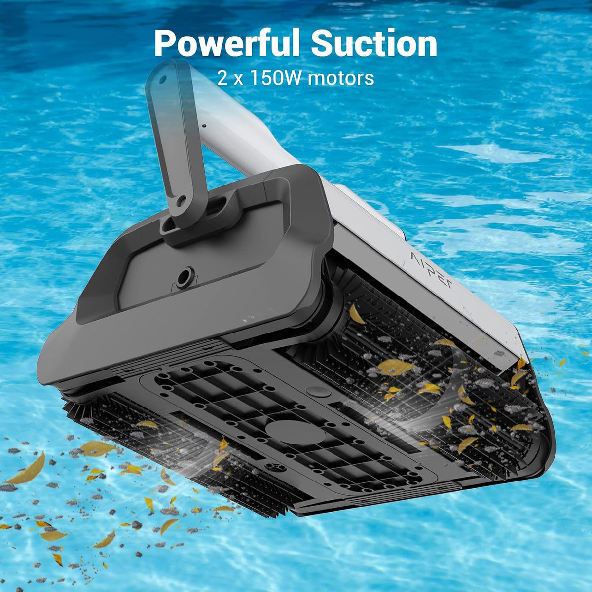 Automatic Robotic Pool Cleaner with Wall Climbing R2209