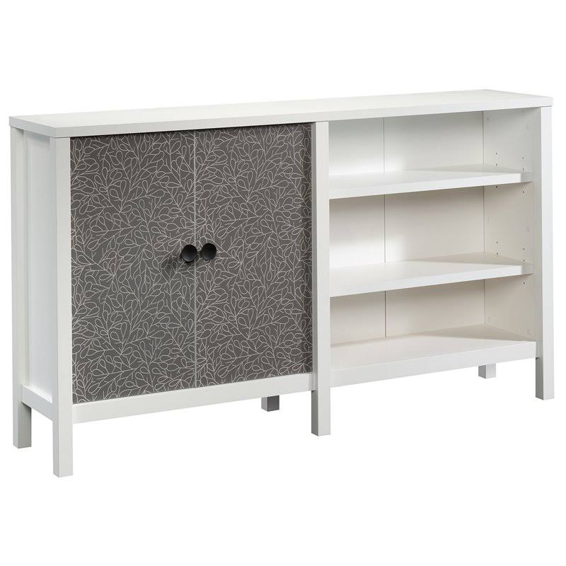 Soft White Wood TV Stand Cabinet L522