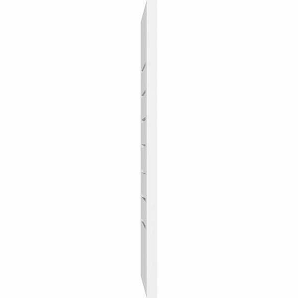 PVC Gable Vent 38x22 W x 22x22 L F598