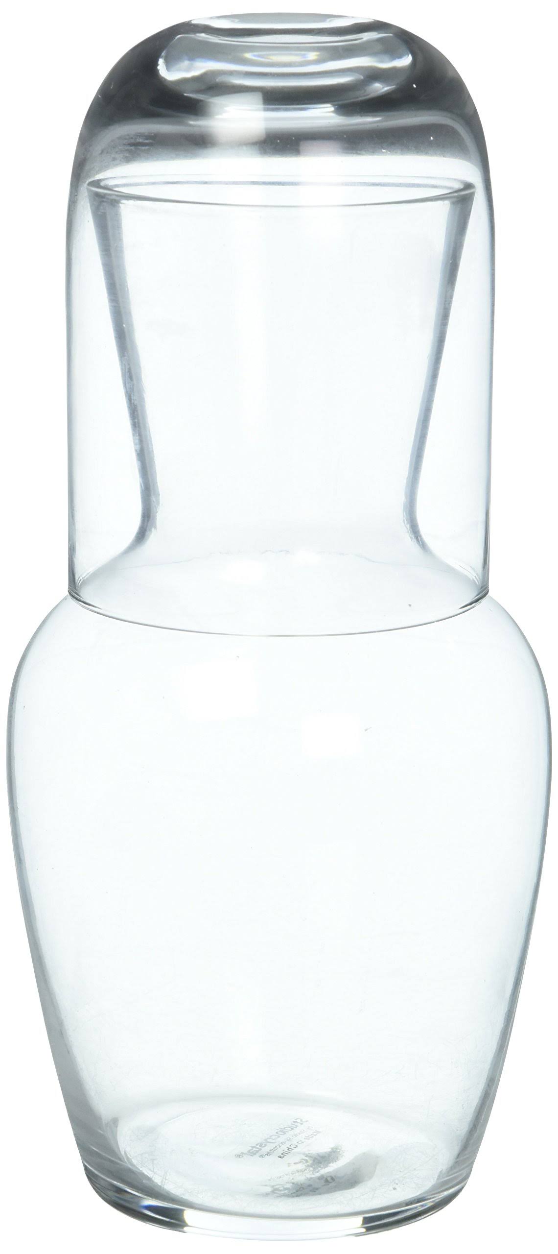 Glass Bedside Water Carafe Set Y283632
