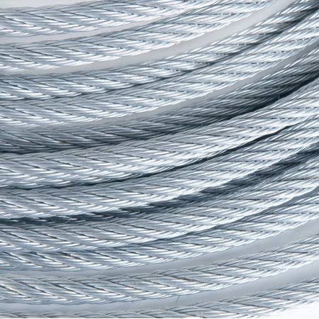 3/8 inch Galvanized Steel Wire Rope 7x19 500 Feet J869120