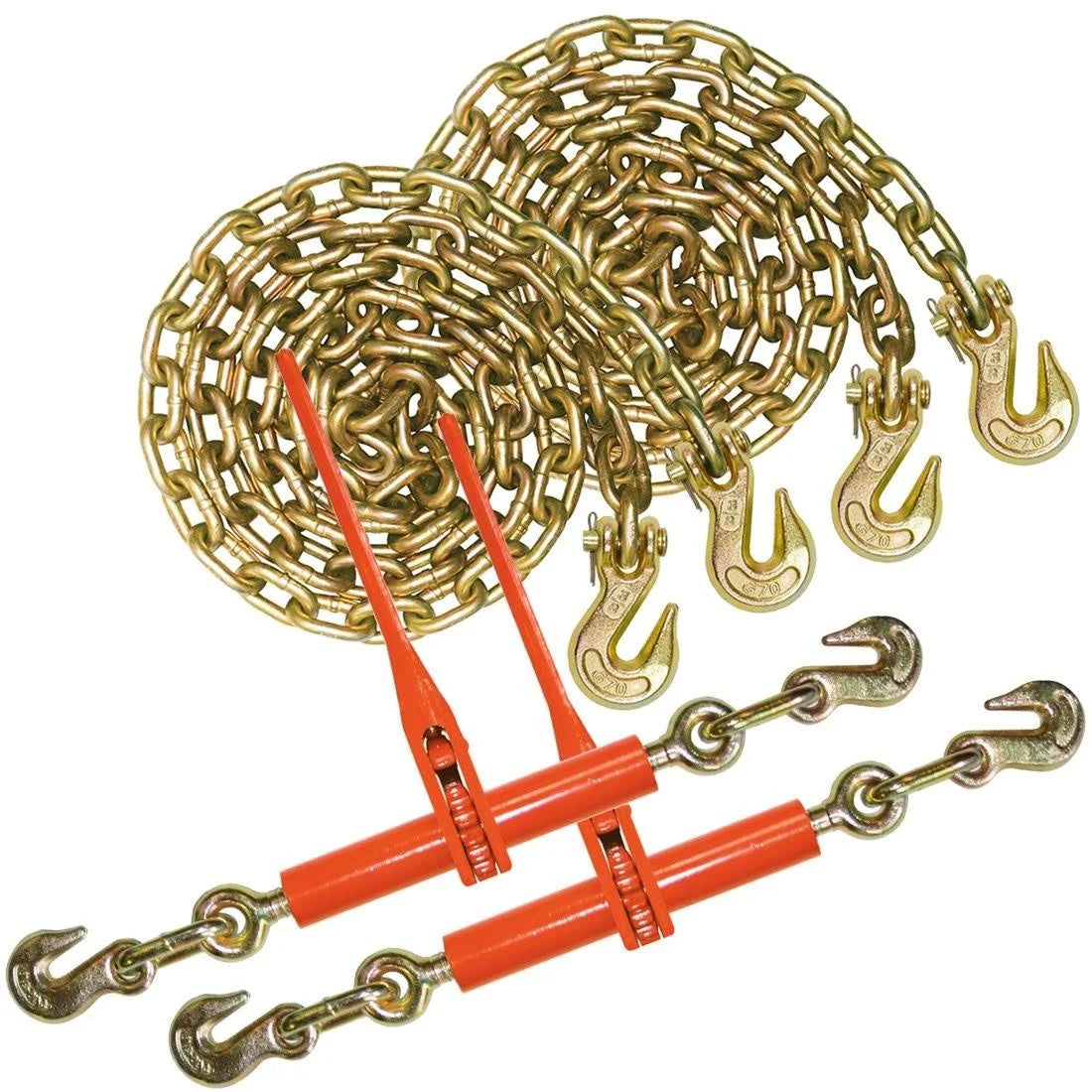 3/8 inch x 10 Foot Chain and Load Binder Kit H147138