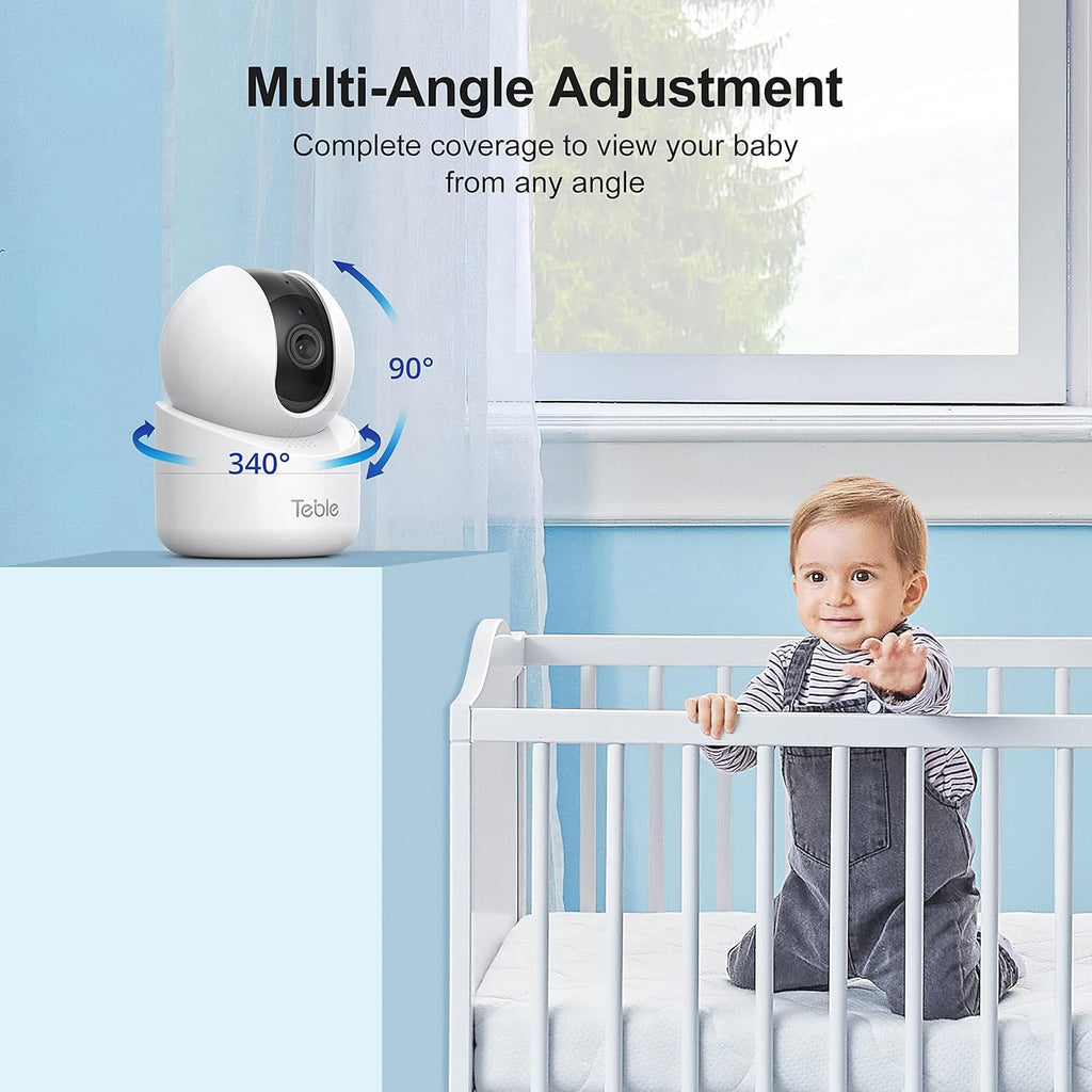 5.5" HD Video Baby Monitor with Camera and Audio N370