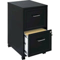 Black 2-Drawer Mobile File Cabinet M469434