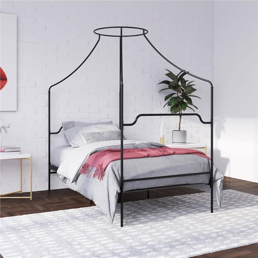 King Size Metal Canopy Bed Y7263