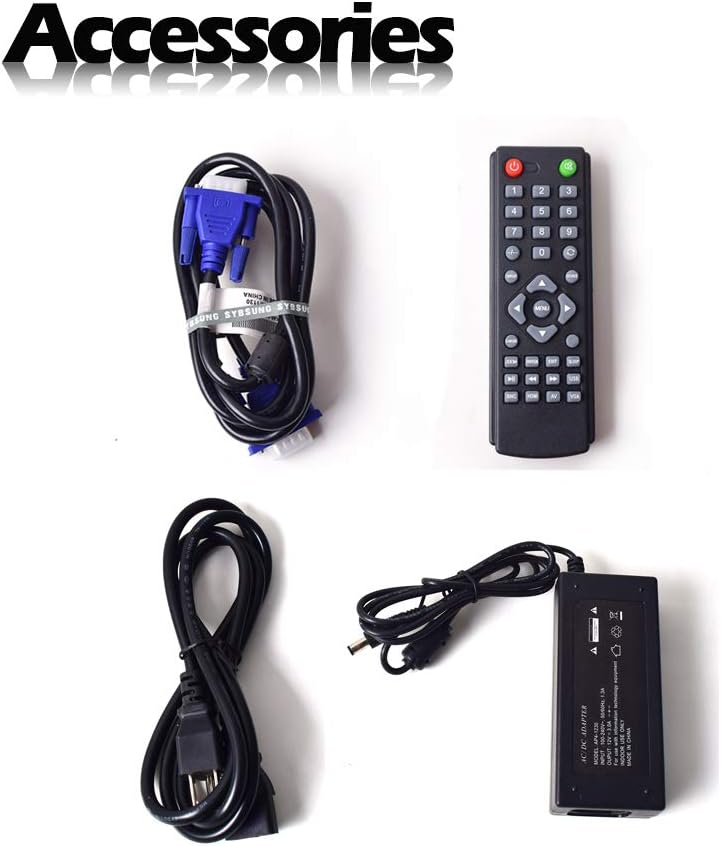 15 Professional CCTV Monitor VGA HDMI AV BNC 4:3 LCD Security Screen 1024x768 C208161
