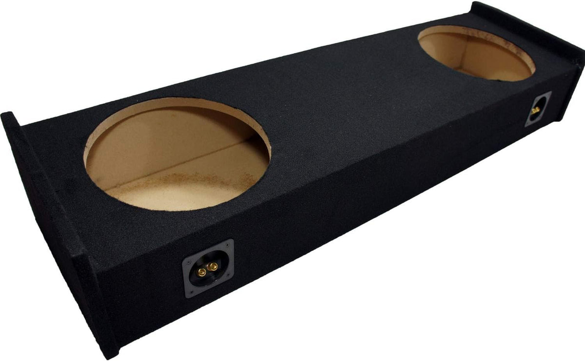 Compatible with Ford F-150 Super Cab Truck 1997-1999 Amplifier and Dual 12 Sub Box Enclosure J629840