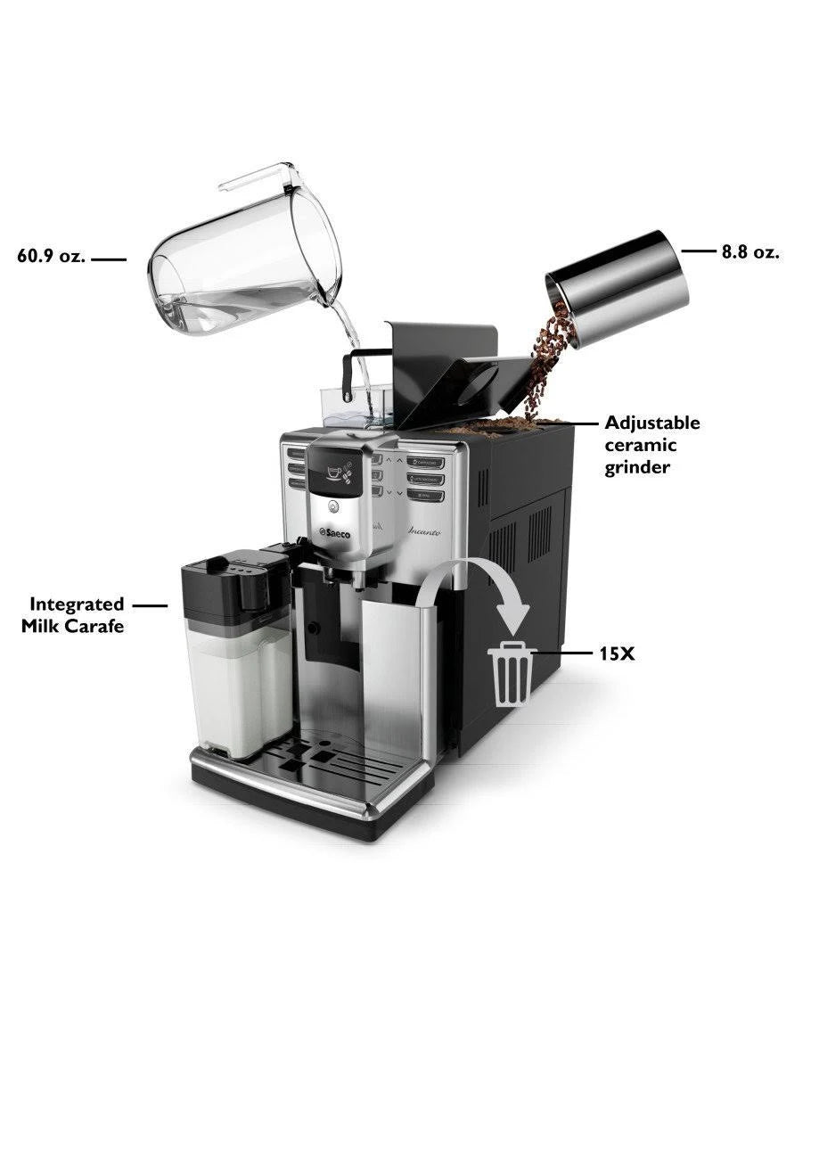 Automatic Espresso Machine and Grinder A66608