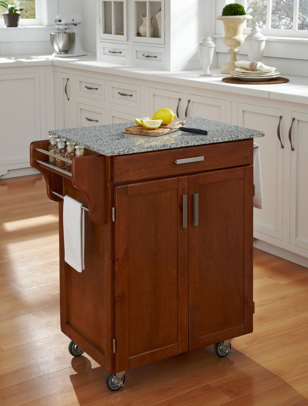 Kitchen Cart with Granite Top O698