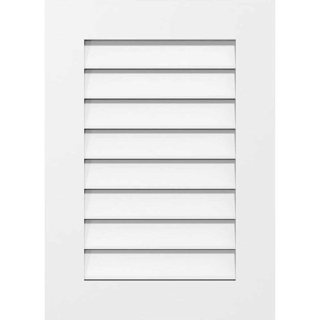 PVC Gable Vent 38x22 W x 22x22 L F598