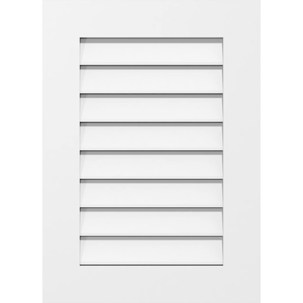 PVC Gable Vent 38x22 W x 22x22 L F598