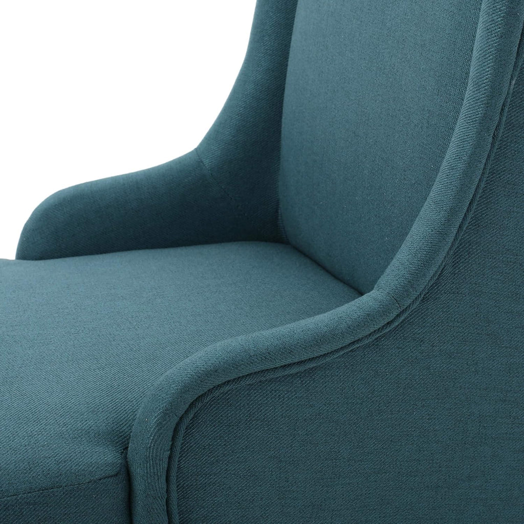 Teal Fabric Dining Chair S2224