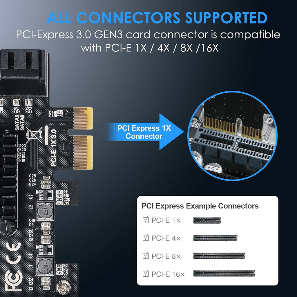 PCIe SATA Card 8 Ports Y831073